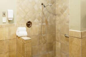 A shower at Oak River Rehab