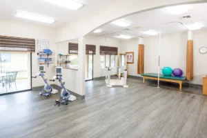 The rehabilitation gym at Oak River